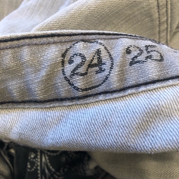 Earnest Sewn Harlan Jeans Size 24 Gray - Picture 6 of 7